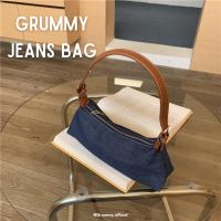 ราคา กระเป๋ายีนส์สะพายไหล่ สะพายได้ 2 แบบ Grummy jeans bag (21153645422)