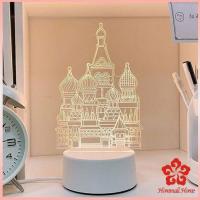 ราคา โคมไฟตกแต่งห้อง โคมไฟตั้งโต๊ะ LED โคมไฟ 3D night light (14600885504)
