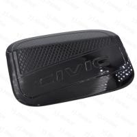 ราคา Xuming สำหรับ2016 2020 Honda Civic FC ฝาครอบถังน้ำมันฝาถังน้ำมันการออกแบบสีดำคาร์บอนไฟเบอร์มันวาว (19199406216)