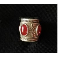 ราคา เงินทิเบตฝังหินโมราแหวนเครื่องประดับโบราณ (18031198247)