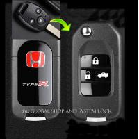 ราคา กรอบกุญแจพับ Honda Accord CRV Civic 3 ปุ่ม พร้อมโลโก้ ฮอนด้า พร้อมส่ง (20628905019)