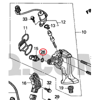 ราคา ปั้มน้ำมันเครื่อง อะไหล่ปั้มน้ำมันเครื่อง Honda V6 ตระกูล J แท้เบิกศูนย์ (21273436372)