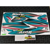 ราคา สติ๊กเกอร์ HONDA WAVE 110 สีเขียวเข้ม ปี 2001 รุ่น 7 เคลือบเงาแท้ สีสวย คุณภาพดี ราคาถูกที่สุด (1335424628)