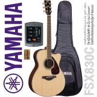 ราคา Yamaha FSX830C กีตาร์โปร่งไฟฟ้า 40 นิ้ว ทรง Concert คอเว้า ไม้ท็อปโซลิดสปรูซ โรสวู้ด เคลือบเงา แถมฟรีกระเป๋า Deluxe ถ่าน ประกันศูนย์ 1 ปี (659414018)