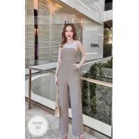 ราคา SG662 จั๊มสูททรงคาร์โก้ขายาวแขนกุด อกแต่งผ้าสลับสี มีกระเป๋าแต่ง2 ข้าง งานซิปหลัง ทรงเข้ารูปสวย เนื้อผ้าดีทรงขายาว งานสุดหรู ทรงเข้ารูปสวย งานน่ารักๆดีไซน์เก๋ๆ คอล ใหม่ ใส่ออกงานสวยตัวเดียวจบ ใส่ออกมา