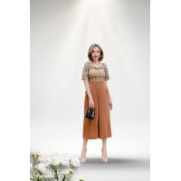 ราคา BELLA Jumpsuit JL43 จั้มสูทลูกไม้ ลูกไม้ลายมงกุฎ ขา 7ส่วน the crown M34 38 ชุดผู้หญิง ชุดออกงานหรูๆ ชุดทำงาน (17183654762)