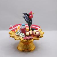 ราคา พานทองเหลืองของบูชาไอ้ไข่ครบเซต พานกว้าง 7 ซม (21054334907)