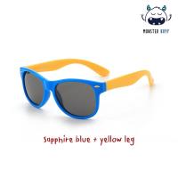 ราคา แว่นตาเด็ก Monster Boyy สำหรับเด็กอายุ 3 12 ปี กันแดด กันรังสี UV400 Model 8 ทรง wayfarer (17317774086)