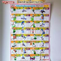 ราคา โปสเตอร์ การนวดแผนไทย Poster นวด นวดแผนไทย ฤษีดัดตน กดจุดรักษาโรค การนวดกดจุด ลมปราณ ไม้กดจุด กัวซา เบาะนวด นวดแผนโบราณ นวดแผนไทย (13844198635)