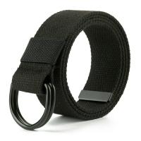 ราคา 150cm Mens Causal Style Canvas Belt with Double D Ring Buckle (9653527140)