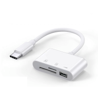 ราคา OTG TYPE C TO SD CARDเครื่องอ่านบัตรเครื่องอ่านกล้องการ์ด SD OTG type c card reader SD lighting card reader camera card reader otg for mobile computer optg คอมพิวเตอร์มือถือ (20072483754)