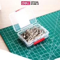 ราคา Deli คลิปหนีบกระดาษ กล่อง 100 ตัว Paper Clip 0025 ลวดเสียบกระดาษ คลิปเสียบกระดาษ คลิปหนีบกระดาษ อุปกรณ์สำนักงาน เครื่องใช้สำนักงาน GET (419654820)