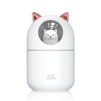 ราคา เครื่องพ่นไอน้ำ humidifier Diffuser 300ml เครื่องพ่นไอน้ำ เครื่องพ่นอโรม่า เครื่องเพิ่มความชื้นในอากาศ มีไฟLEDเปลี่ยนสี (8429324228)