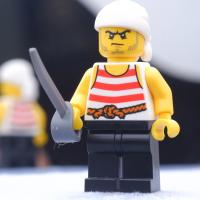 ราคา LEGO Pirate Red White Stripes Pirate Town City (20438103334)