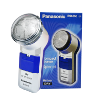 ราคา ส่งฟรี เครื่องโกนหนวด Panasonic รุ่น ES 534 สีน้ำเงิน ใช้ถ่านAA 2ก้อน รุ่น ES 6850 สีเงิน (20271848310)