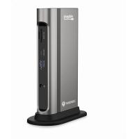 ราคา Plugable 14 in 1 USB C and Thunderbolt 3 Dock Compatible with Mac and Windows 96W Laptop Charging 2x HDMI 2 0 and DisplayPort 7x USB ports Ethernet Audio SD MicroSD (15900557533)