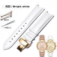 ราคา สายนาฬิกา MK รุ่นผู้หญิงสายนาฬิกาหนังแท้ลายไมค์คอลส์ mk2277 2425 5896 5354สามตาเว้า (16933376342)