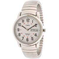 ราคา Timex Mens Easy Reader T2N091 Silver Stainless Steel Quartz Fashion Watch (16939549734)