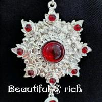 ราคา สร้อยสังวาลย์มีพลอยให้เลือก 6 สี เครื่องประดับ1029 (13929184427)