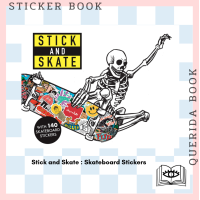 ราคา Querida สมุดสติ๊กเกอร์ Stick and Skate Skateboard Stickers by Stickerbomb สติ้กเกอร์ สติ๊กเก้อ สติ๊กเกอร์ (14007147042)