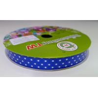 ราคา ริบบิ้นลายจุด ตราTW เบอร์2 ยาว50หลา ริบบิ้นพับเหรียญโปรยทาน (19669144365)