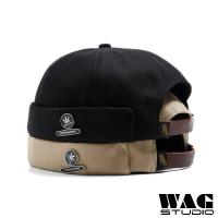 ราคา Vintage Cotton Mikihat Sailor Cap for Men Women Hip Hop Brimless Docker Hat Topi Kopiah Viral Lelaki Perempuan (18631510975)