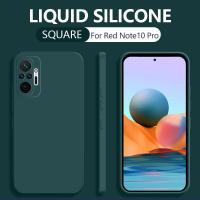 ราคา เคสสำหรับ Xiaomi Redmi Note 10 5G 10 Pro 10 S Redmi10เคสโทรศัพท์ซิลิโคนเหลวทรงสี่เหลี่ยม Note10 Note10s Note10Pro TPU ฝาหลังกันกระแทกแบบนิ่ม (11941204695)