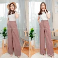 ราคา ขากระบอกใหญ่ ผ้าไอด้า สีชมพูกะปิ กางเกงขากระบอก กางเกงซิบหน้า กางเกงขายาวผญ กางเกงผญ กางเกงแฟชั่น LittleJeans (7813490305)