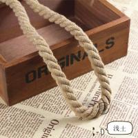 ราคา เชือกด้ายฝ้าย12มม เชือกถักเชือกเกลียว DIY ทำด้วยมือเชือกรูดเชือกหนาผ้าฝ้ายแท้หลากสีสามเส้นเชือกผูกปากถุง (6766118164)