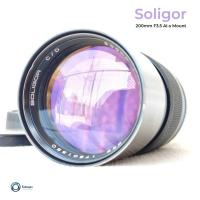 ราคา เลนส์กล้อง Soligor C D 200mm F3 5 22 Telephoto lens For Nikon F Mount (21258967455)
