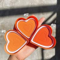 ราคา มีCOD ของแท้ ถูก ปัดแก้มสีส้มพีช kiss beauty Hart Peach Blusher บลัชออนหัวใจ โทนส้มพีช IMAN OF NOBLE Blush No 8350 ปัดสีนี้ดูเด็กมาก (11336260918)