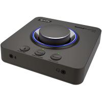 ราคา Creative Sound Blaster X4 Hi Res 24bit 192kHz External USB DAC and Amp Sound Card Super X Fi Multi Channel 7 1 Discrete Surround Optical in Optical out Line in Mic in Headset in for PC and Mac Black (