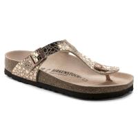 ราคา Special offer Original 2023 New Birkenstockรองเท้าแตะ Women Beach sandals for women bata Women Thong Gizeh Birko Flor Patent Patent White (17939860168)