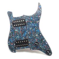 ราคา โปรโมชั่นหลายสีพิคการ์ดกีตาร์ไฟฟ้ากีต้าร์ Pickguard และสีดำสองฮัมบักเกอร์โหลดปิ๊กการ์ดแบบมีสาย (11888270110)