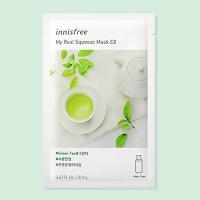 ราคา มาส์กหน้า 18สูตร Innisfree My Real Squeeze Mask 20ml แผ่นมาส์กหน้า มาร์กหน้า มาร์คหน้า มาส์กหน้าเกาหลี มาส์ก (20627639084)