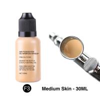 ราคา 4 สี 30ml ขวด Water Based Airbrush Foundation Face Make up Concealer Spray Airbrush Makeup Foundation (9980634408)