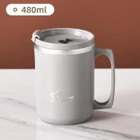 ราคา แก้วเก็บเย็น ของขวัญแก้วน้ำถ้วยชาสร้างสรรค์สองชั้น Mug Baja Tahan Karat แก้วกาแฟฟาง (21139804609)