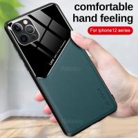 ราคา เคสโทรศัพท์ลายหนังดูดซับแม่เหล็กสำหรับ Apple iPhone 13 Pro Max 13 Mini 12 11 Pro Max เคสโทรศัพท์ป้องกันการระเบิดสำหรับ IPhone13 Apple13 12 1113Pro (11808923537)