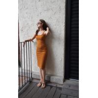 ราคา rosemary amy dress เดรสยืด เดรสสายเดี่ยว เดรสรัดรูป เดรสผ้ายืด เดรสผ้ายืดร่อง เดรสคลุมเข่า เดรสออกงาน (16587355655)