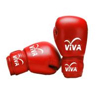 ราคา VIVA นวมมวย ไทย สากล หนัง Micro Fiber ขนาด 10 ออนซ์ red (1076676)