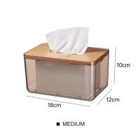 ราคา 4 ขนาด กล่องทิชชู่ กล่องใส่ทิชชู่ กล่องใส่กระดาษทิชชู่ กล่องทิชชู่มีฝาปิด กล่องทิชชู่มินิมอล กล่องทิชชู่ฝาไม้ ที่ใส่กระดาษทิชชู่ พร้อมส่ง Pcnyuan th (21267021289)