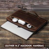 ราคา กระเป๋าแล็ปท็อปหนังแท้สำหรับ Macbook Pro 14 2นิ้ว2021เคส MacBook Air pro 13 3นิ้ว M1 2020 2019อุปกรณ์เสริมปลอกหุ้ม (13768540076)