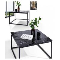 ราคา Delicato โต๊ะกาแฟ ขนาด 80x80x45ซม SURFDALE MARBLE สีดำ (7980473893)