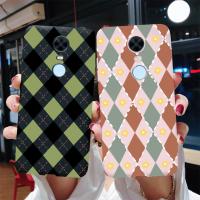 ราคา เคสโทรศัพท์ซิลิโคนนิ่มพิมพ์ลายเคสมือถือสำหรับ Xiaomi Redmi 5 Redmi 5 Plus note 4 Note 4X เคสลายตารางหมากรุกแฟชั่น (14572487839)