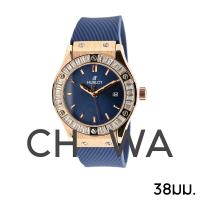 ราคา พร้อมส่ง นาฬิกาหรู สายซิลิโคน สวยมากๆ หน้าปัด 38มม (17344839002)