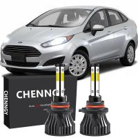 ราคา สำหรับ Ford Fiesta 2009 2017 ไฟหน้า หลอดไฟหน้า LED ไฟต่ำ12 32V 6000K สีขาวสว่างจำนวน2 (15410581271)