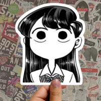 ราคา Komi san Sticker โฉมงามพูดไม่เก่งกับผองเพื่อนไม่เต็มเต็ง สติ๊กเกอร์ ไวฟุ สติ๊กเกอร์ โคมิซัง (20442361625)