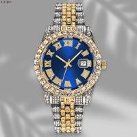 ราคา ยี่ห้อผู้ชายบิ๊กเพชรนาฬิกาหรูหราทองนาฬิกาผู้ชายนาฬิกาควอทซ์ที่สวยหรูเพชรเย็นออกนาฬิกา (19744580784)