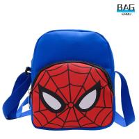 ราคา กระเป๋าสะพายไหล่ของเด็กการ์ตูนสไปเดอร์แมนกัปตันอเมริกา Dompet Koin กระเป๋าสะพายข้างกันน้ำลำลอง (18969702889)