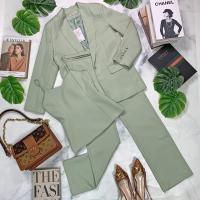 ราคา FEMME ISSUE ชุดทำงาน เซ็ต 3 ชิ้น สูทโอเวอร์ไซส์ กางเกงกระบอก เสื้อสายเดี่ยว F01 Premium collection (20605309790)